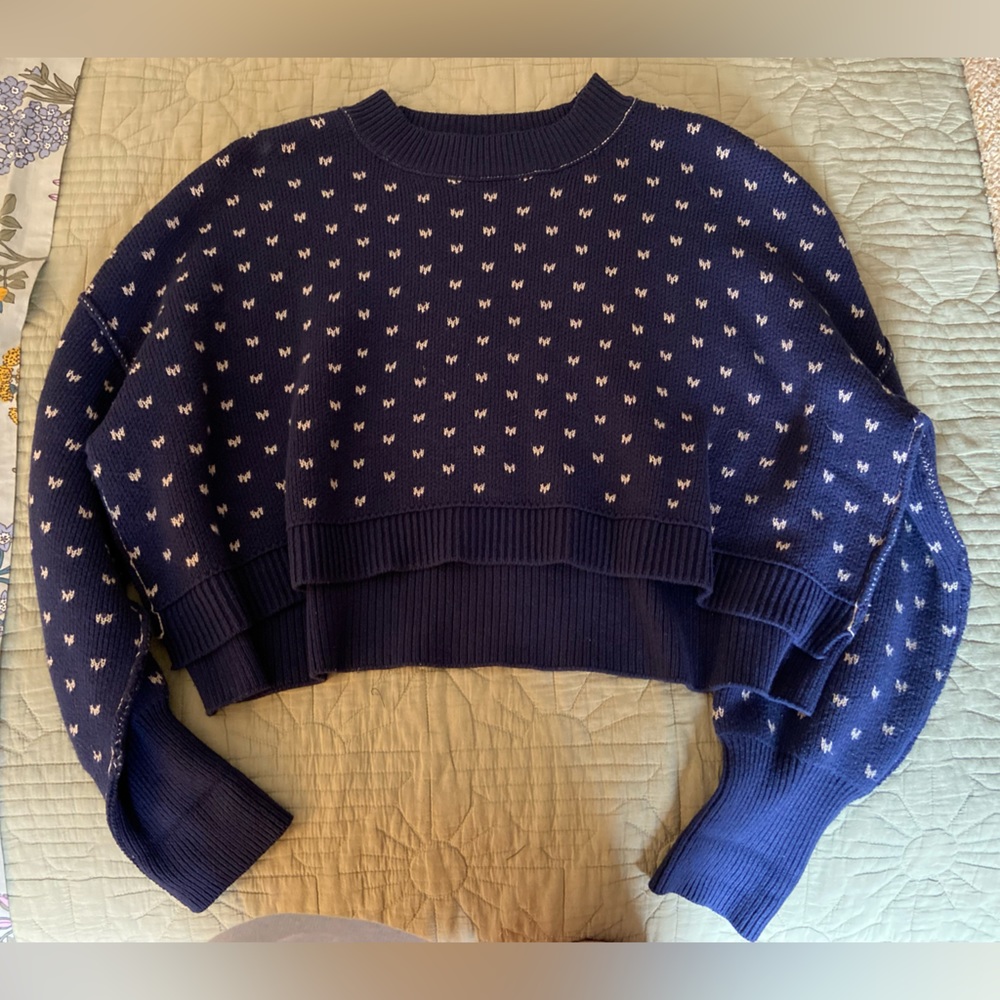 Free People Easy Street Patterned Crop
